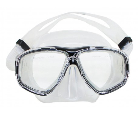 Silicone Dive Mask (Premium Silicone) - MZDSDM4-BK