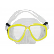 Silicone Dive Mask (Premium Silicone) - MZDSDM4-YL