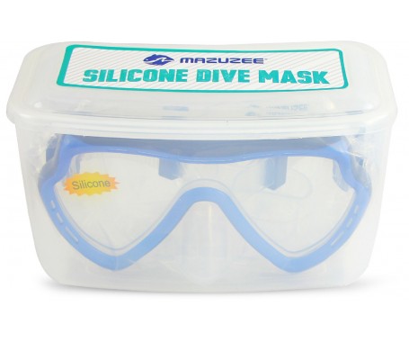 Silicone Dive Mask - (MZDSDM2-BL)