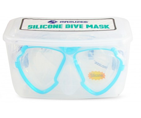 Silicone Dive Mask - (MZDSDM3-TBL)