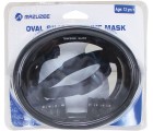 Oval Silicone Dive Mask - MZDSDM6-BK