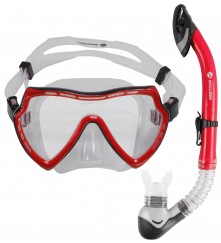 Snorkeling Set (Premium Silicone) - MZDCS1-RD