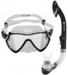 Snorkeling Set (Premium Silicone) - MZDCS1-BK