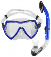 Snorkeling Set (Premium Silicone) - MZDCS1-BL