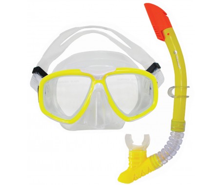 Snorkeling Set (Premium Silicone) - MZDCS2-YL