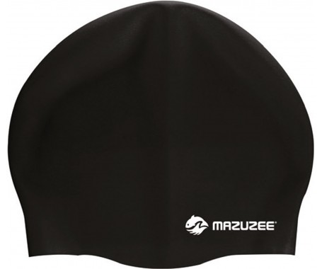 Adult Swim Cap (100% Silicone) - MZSC2-BK