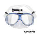 MAZUZEE - Silicone Dive Mask (With GoPro Mount)