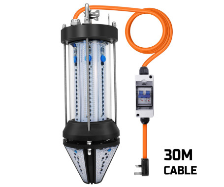 500W LED Underwater Fishing Light - MZFUFL3-500W-GN