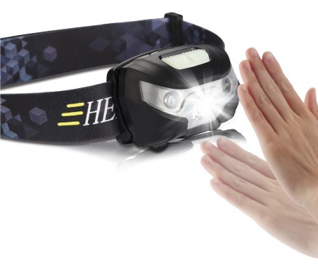 3W Cree LED USB Rechargeable Head Lamp - MZHLR01