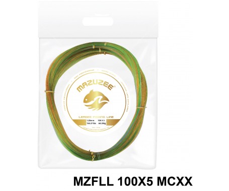 Leader Fishing Line (100 X 5 Coils Connected) - MZFLL 