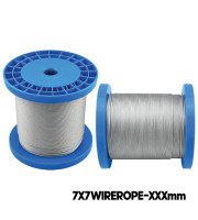 MAZUZEE - S.S. Wire 7 X 7 Uncoated