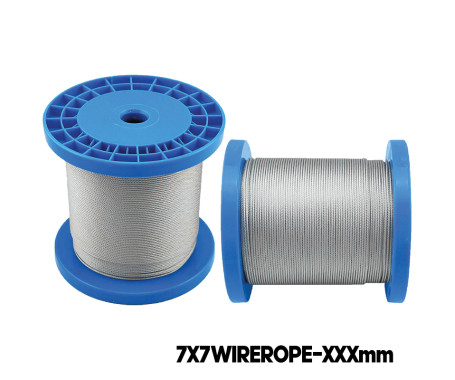 MAZUZEE - S.S. Wire 7 X 7 Uncoated