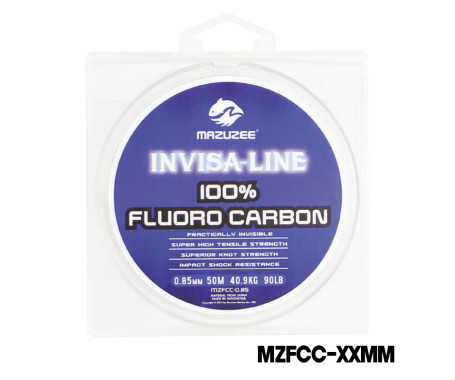 MAZUZEE - Invisa-Line Fluorocarbon (50 Meter)