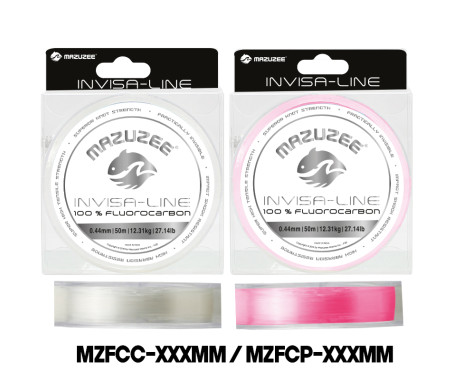 MAZUZEE - Fluorocarbon Fishing Line - Invisa Line (50 Meter)