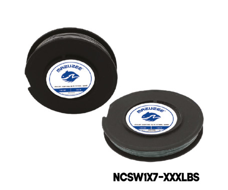 MAZUZEE - Nylon Coated S.S. Wire (1X7) In 100M Spool