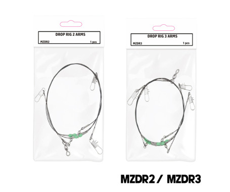 MAZUZEE - Drop Rig 2 arms & 3 arms