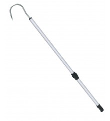 Telescopic Aluminum Gaff Hook - 120cm (Stainless Steel Hook)