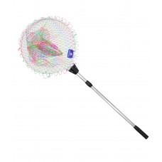 Telescopic Fishing Nylon Colorful Braided Net (210cm) - MZFN01-NCB
