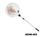 MAZUZEE - Telescopic Fishing Nylon Colorful Braided Net (210cm)