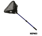 MAZUZEE - Telescopic and Folding Landing Net (120cm) - Blue