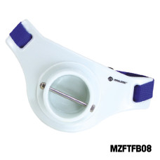 MAZUZEE - 8" WIDE FISH GIMBAL BELT - WHITE