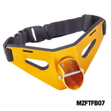 MAZUZEE - 11" Wide Aluminum Gimbal Belt - Gold