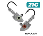 MAZUZEE - Predator Jighead - 21G (Hook: 32833UN-BN 3/0)