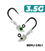 MAZUZEE - Predator Jighead - 3.5G (Hook: 32833UN-BN 1/0)