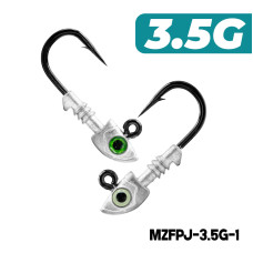 MAZUZEE - Predator Jighead - 3.5G (Hook: 32833UN-BN 1/0)