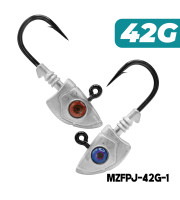 MAZUZEE - Predator Jighead - 42G (Hook: 32833UN-BN 6/0)