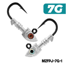 MAZUZEE - Predator Jighead - 7G (Hook: 32833UN-BN 1/0)