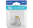 Treble Hook 4X Strong  - MZFHTH-XX