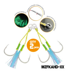 MAZUZEE - Double Assist Glow with Kevlar ( Bright Tin Coated)