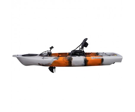 Propel 10.8 Fishing Kayak - Tiger Orange (10.8 Feet)