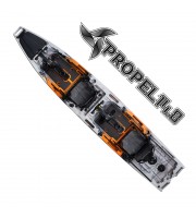 Propel 14.8 Fishing Kayak - Tiger Orange (14.8 Feet)