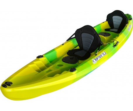 Riptide 12.2 Fishing Kayak - Lime Yellow (12.2 Feet)