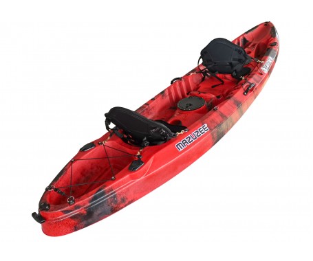 Riptide 12.2 Fishing Kayak - Rose Black (12.2 Feet)