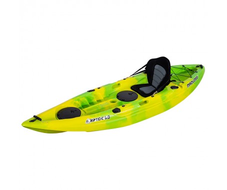 Riptide 9.0 Fishing Kayak - Lime Yellow (9 Feet)