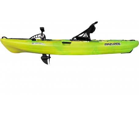 Torpedo 10.0 Pedal Fishing Kayak - Lime Yellow (10 Feet)