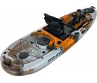 Torpedo 10.0 Pedal Fishing Kayak - Tiger Orange (10 Feet)