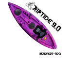 MAZUZEE - Riptide 9.0 Fishing Kayak - Rose Camo (9 Feet)