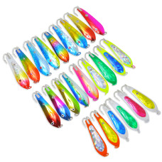 Fishing Spoon with Double Hooks (Size: 4)- MZFSD4-XX