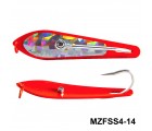 Fishing Spoon with Single Hooks   -   (Size: 4)