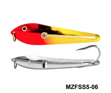 Fishing Spoon with Single Hooks   -   (Size: 5)
