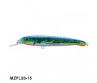 Fishing Lure - 180mm / 43 g - Floating - Trolls at 2 Meter +   (MZFL03-XX)