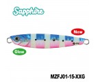 Sapphire Jig Lure with Assist Hook and Treble Hook  (20G / 40G / 60G)
