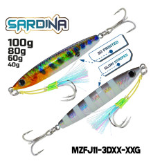 MAZUZEE - Sardina - Two-Face 3D Jigs
