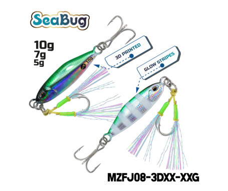 MAZUZEE - Seabug - Two-Face 3D Jigs