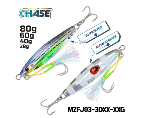 MAZUZEE - Chase - Two-Face 3D Jigs