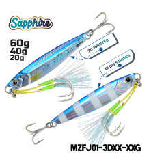 MAZUZEE - Sapphire - Two-Face 3D Jigs